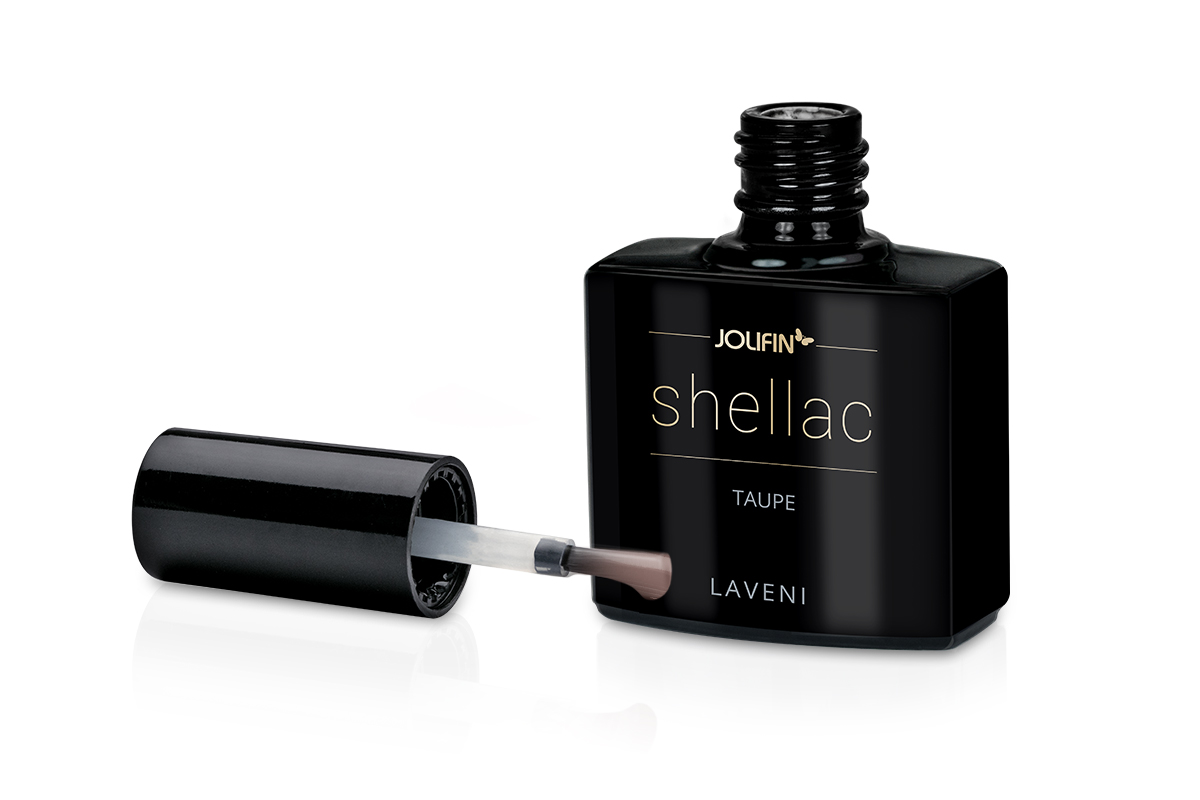 Jolifin LAVENI Shellac - taupe 10ml