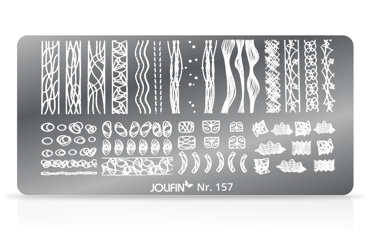 Jolifin Stamping-Schablone Nr. 157