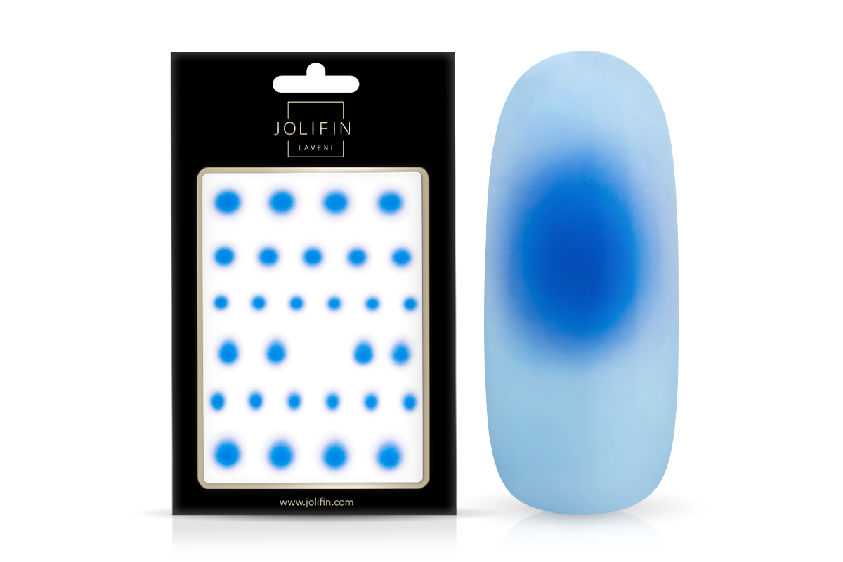 Jolifin LAVENI XL Sticker - aura blue