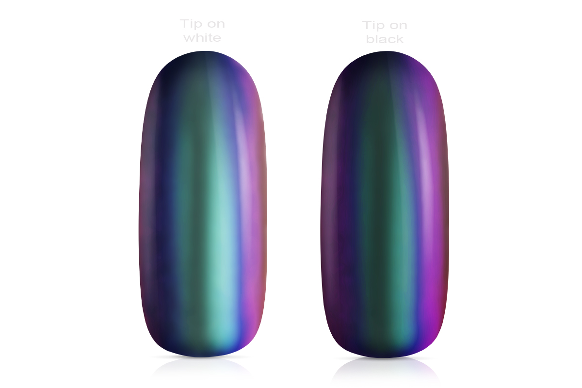 Jolifin Mirror-Chrome Pigment - FlipFlop turquoise & violet