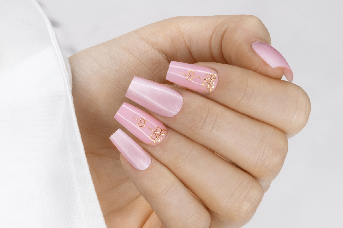 Jolifin LAVENI Shellac - pearly lotus 10ml