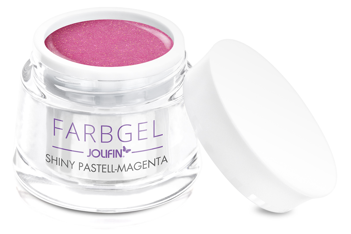Jolifin Farbgel shiny pastell-magenta 5ml