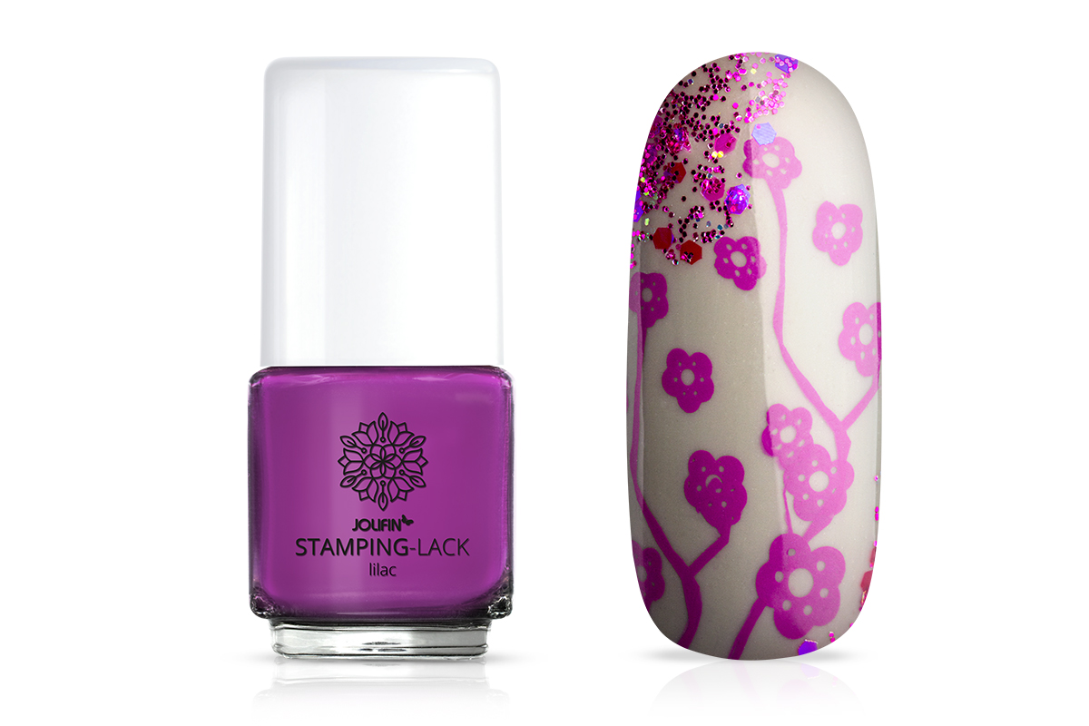 Jolifin Stamping-Lack - lilac 12ml
