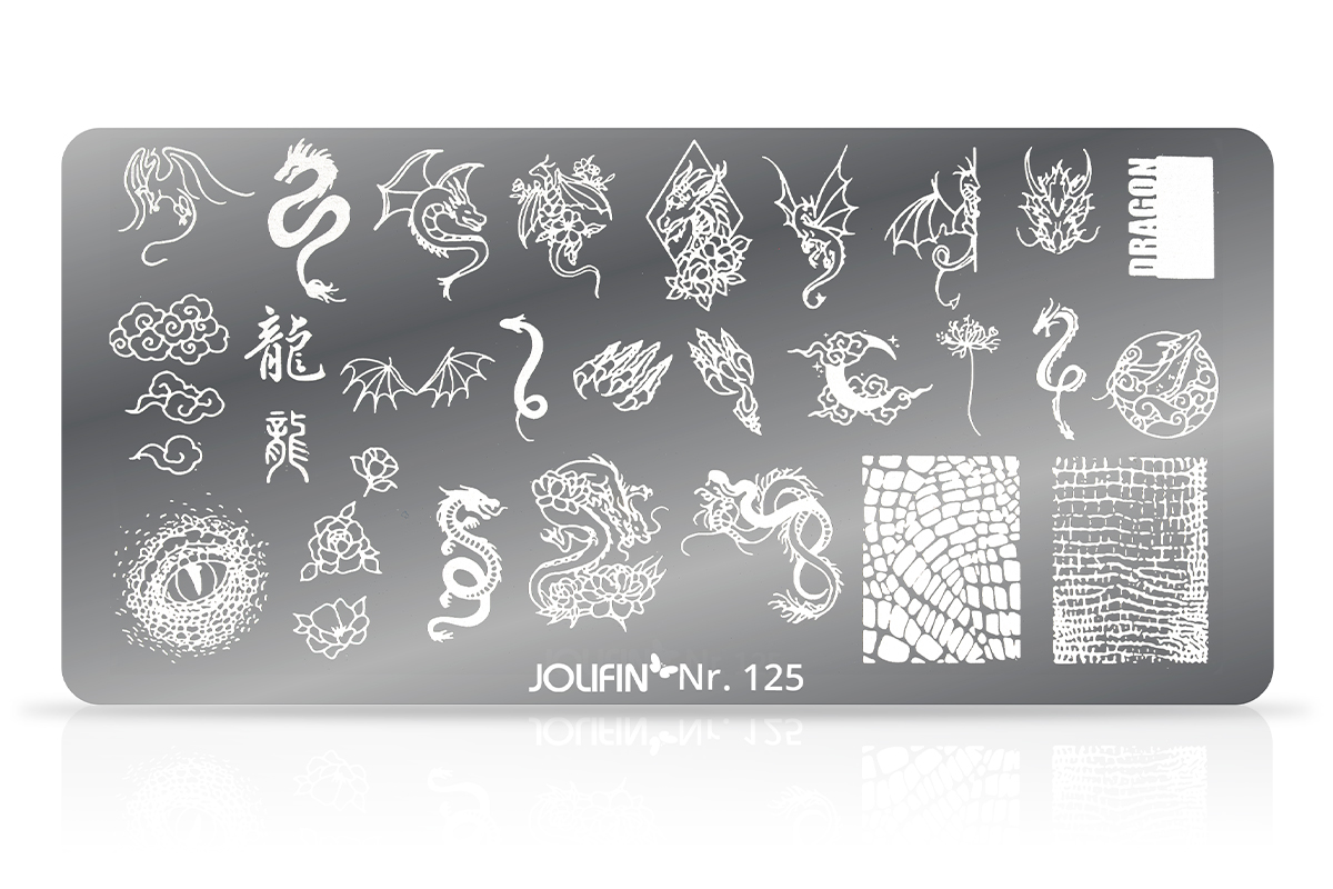 Jolifin Stamping-Schablone Nr. 125