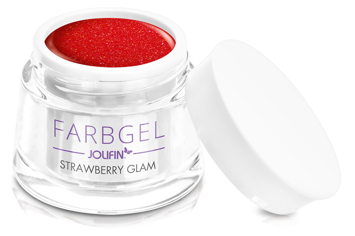 Jolifin Farbgel strawberry glam 5ml
