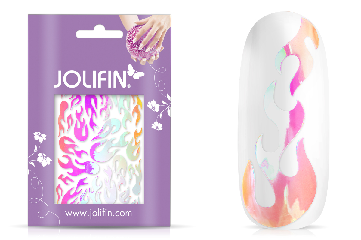 Jolifin Aurora Sticker - Flame peach