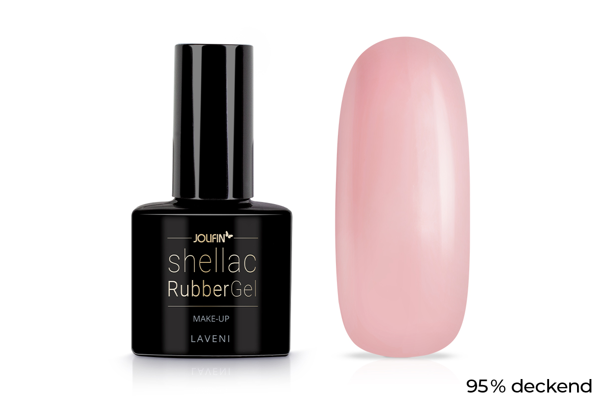 Jolifin LAVENI Shellac RubberGel - make-up 10ml