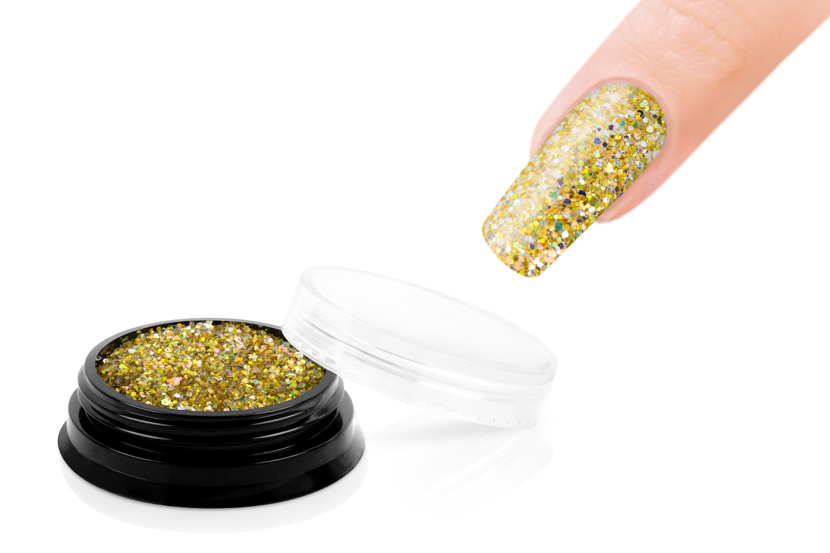 Jolifin LAVENI Luxury Glitter - gold