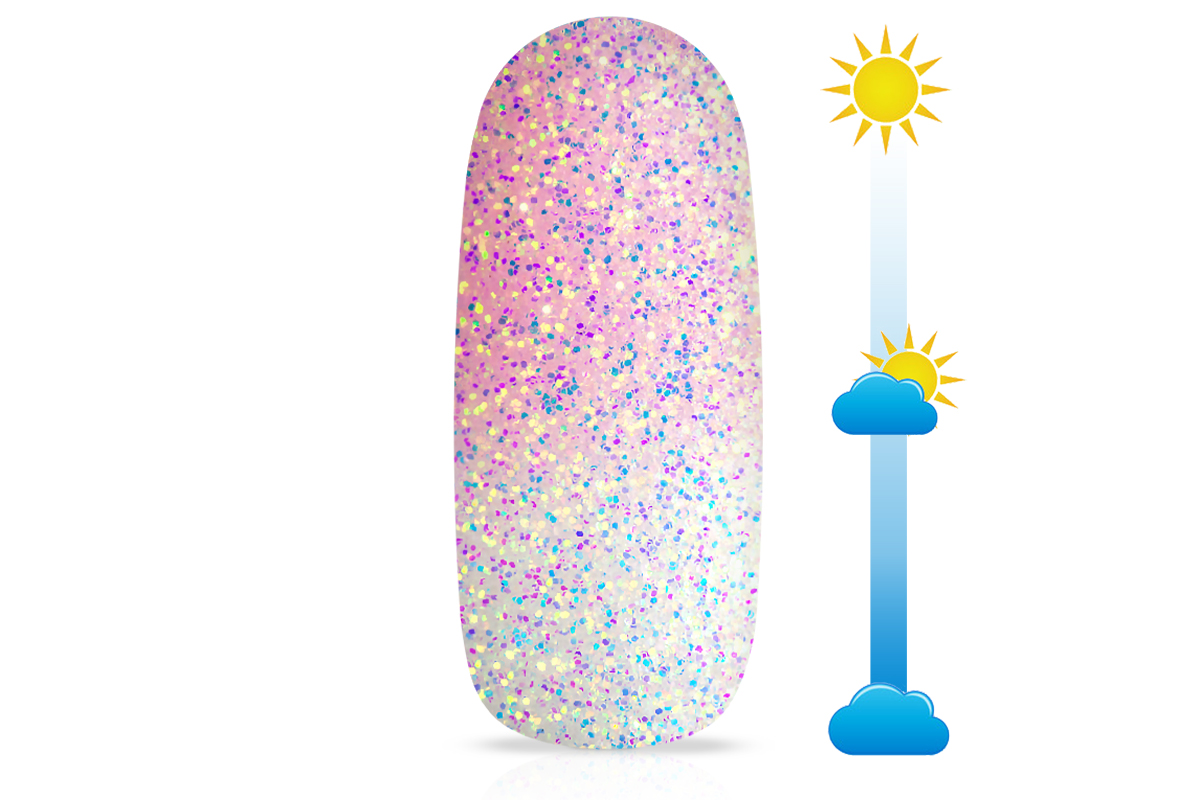 Jolifin LAVENI Solar Glitterpuder - rose