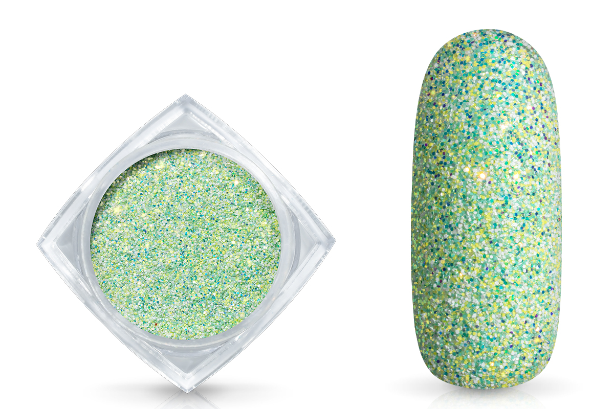 Jolifin LAVENI Sugar Pastell Glitter - lime