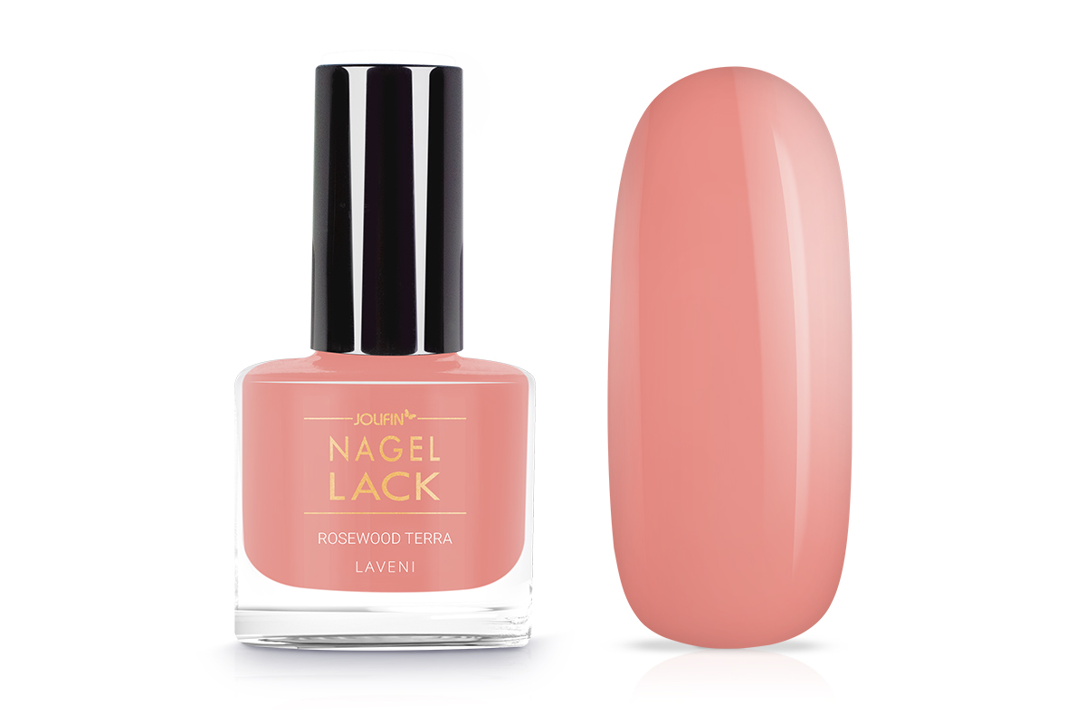 Jolifin LAVENI Nagellack - rosewood terra 9ml