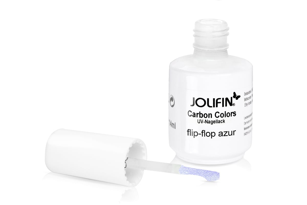 Jolifin Carbon Effect-Coat flip-flop azur 11ml