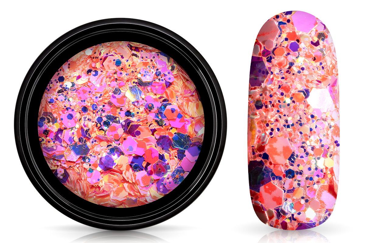 Jolifin LAVENI Fruity Glitter - grapefruit