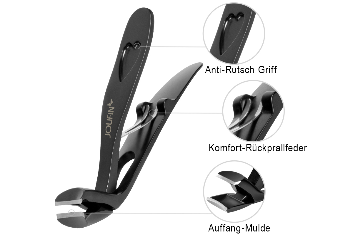 Jolifin nail clippers - angled