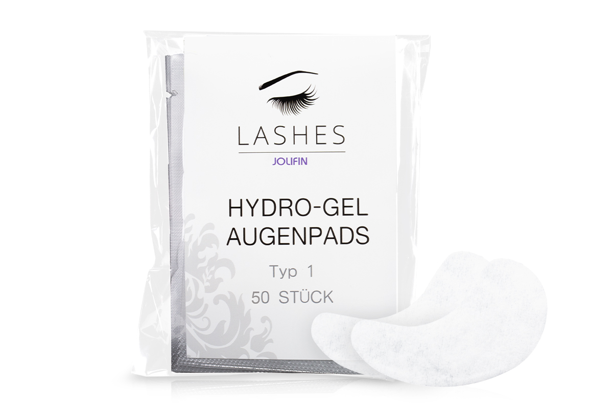 Jolifin Lashes - Hydro-Gel Augenpads Typ 1 - 50 Stk