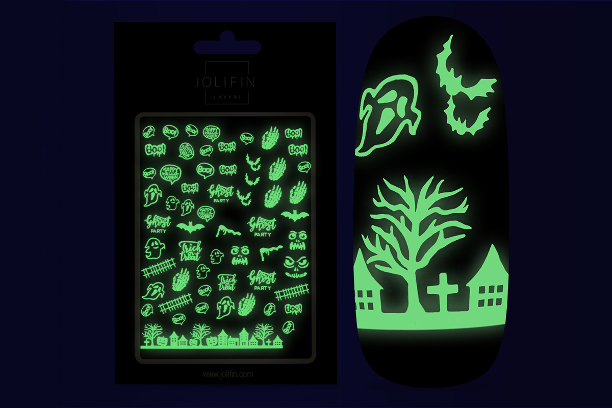 Jolifin LAVENI XL Sticker - Nightshine Halloween Nr. 2