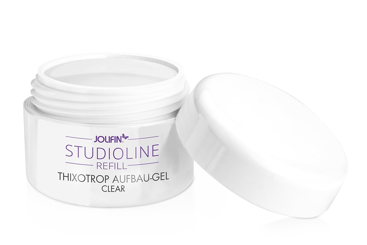 Jolifin Studioline Refill - Thixotrop Aufbau-Gel clear 5ml