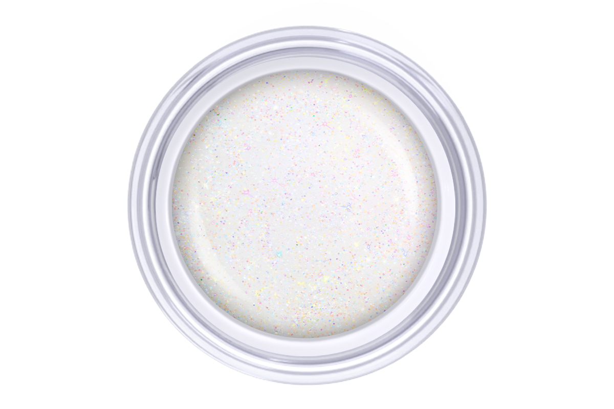 Jolifin Farbgel French-Gel white rainbow Glimmer 5ml