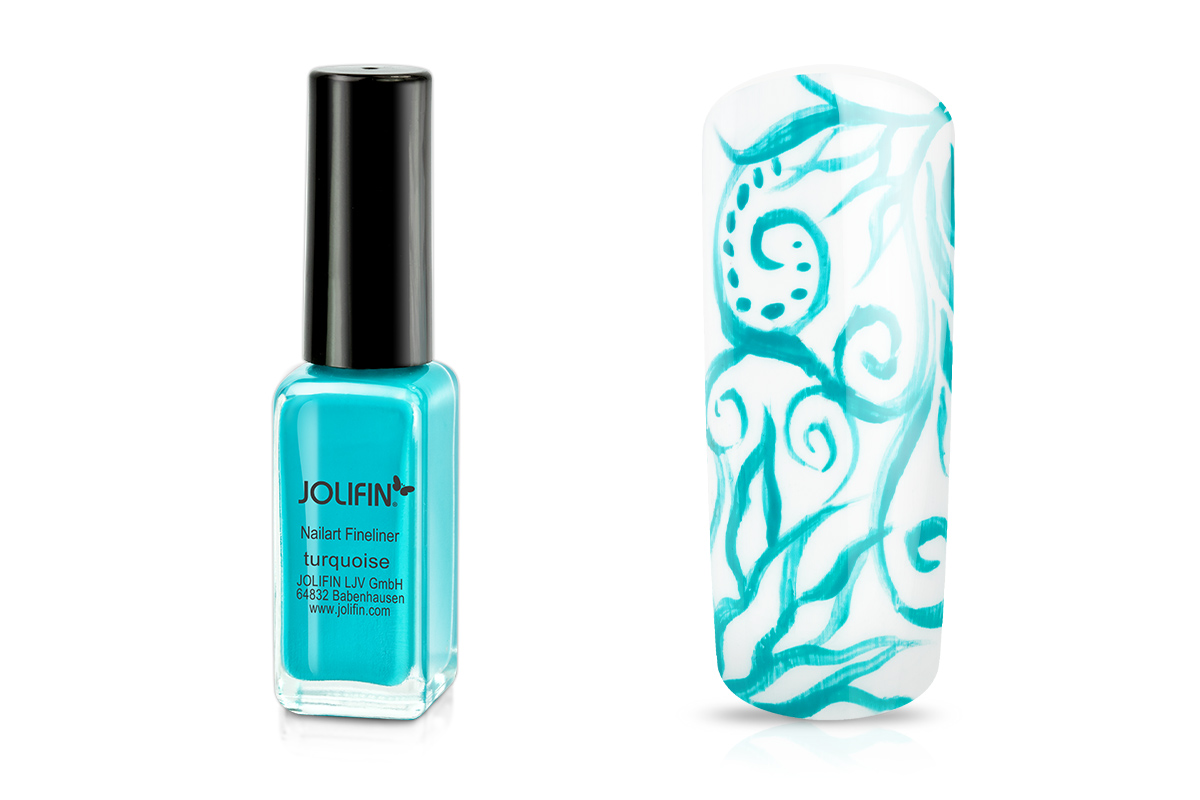 Jolifin Nailart Fineliner turquoise 10ml