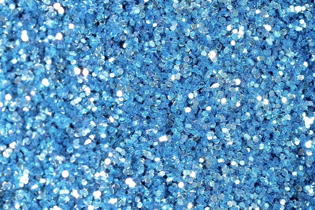 Jolifin Bio Glitterpuder - heavenly blue