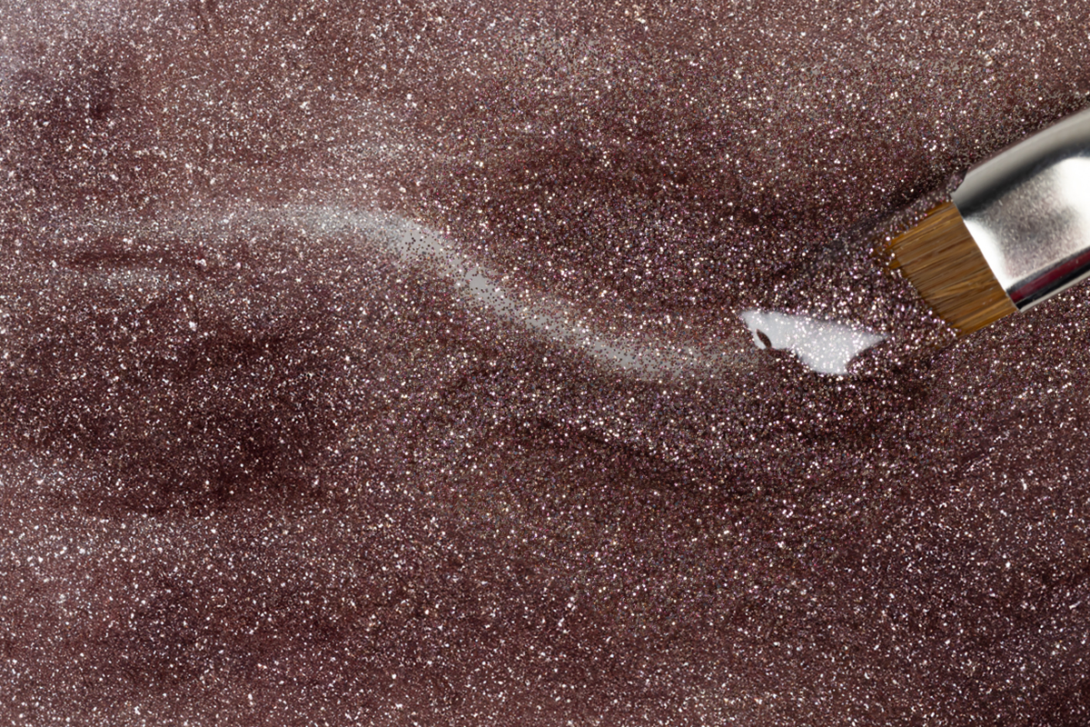 Jolifin colour gel nougat glitter 5ml