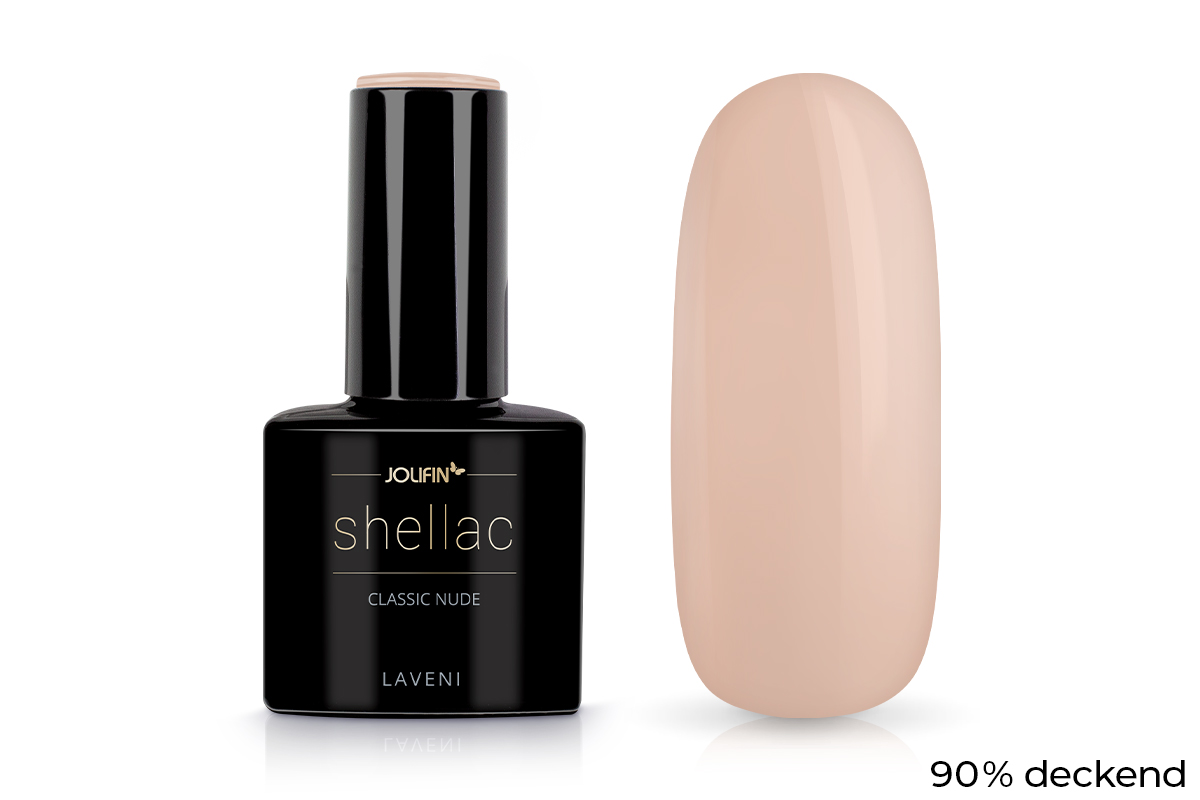 Jolifin LAVENI Shellac - classic nude 10ml