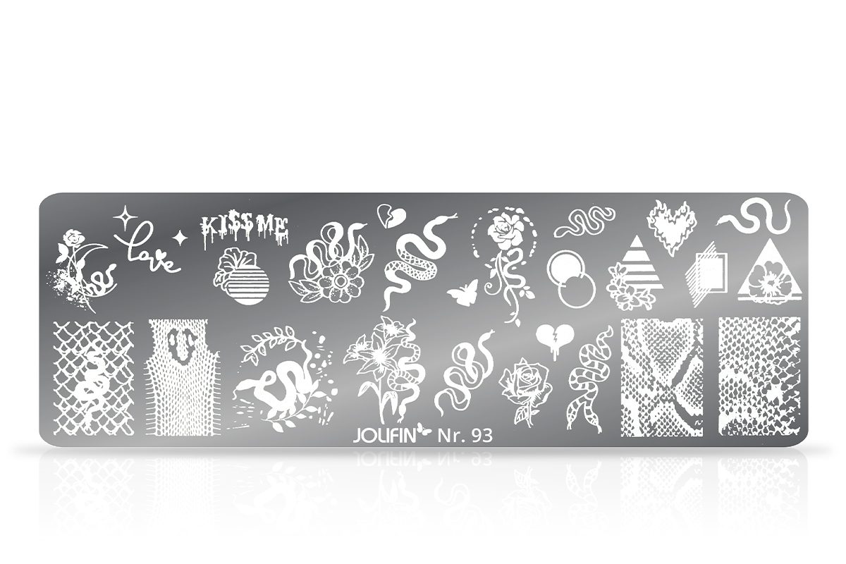 Jolifin Stamping-Schablone Nr. 93