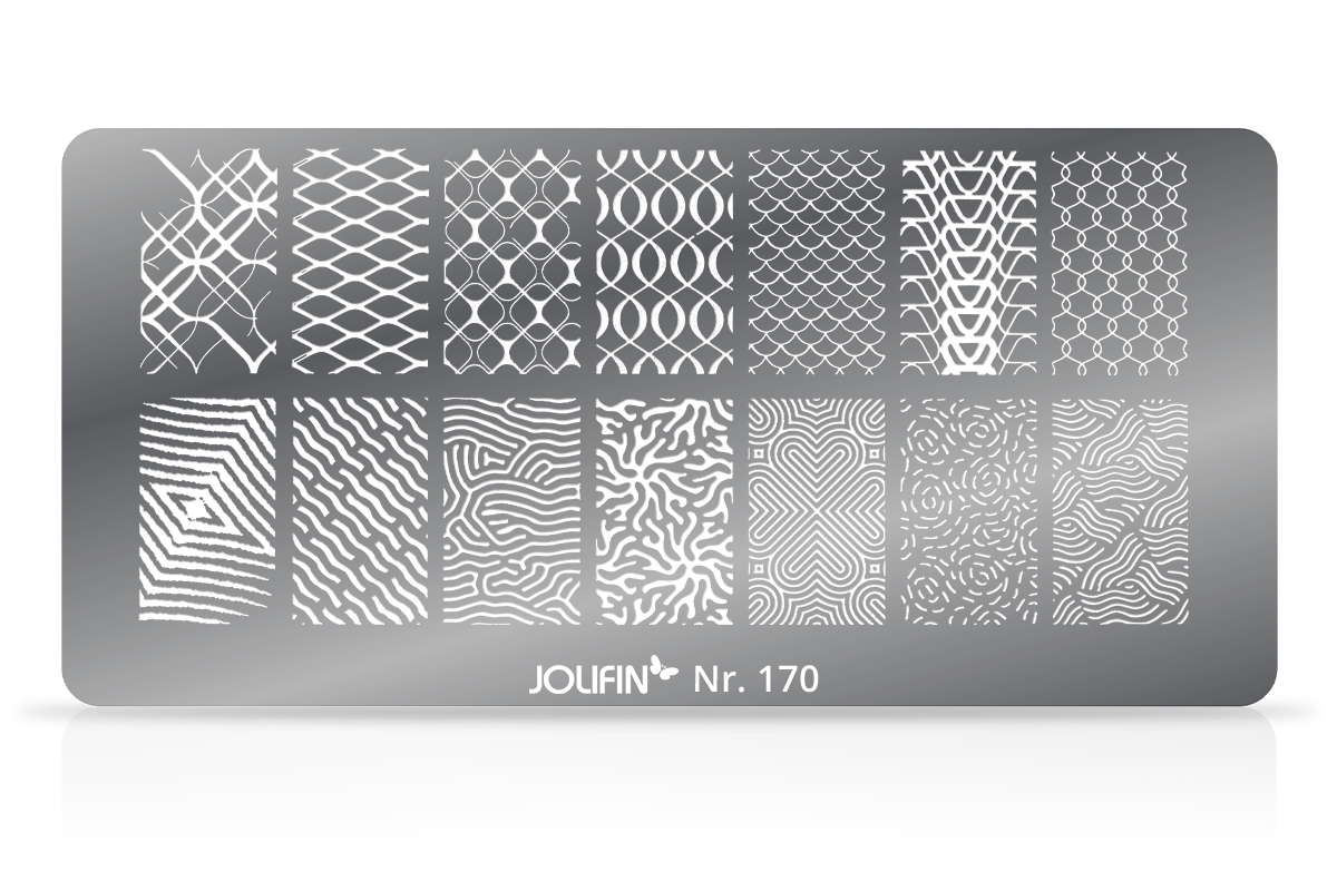 Jolifin Stamping-Schablone Nr. 170
