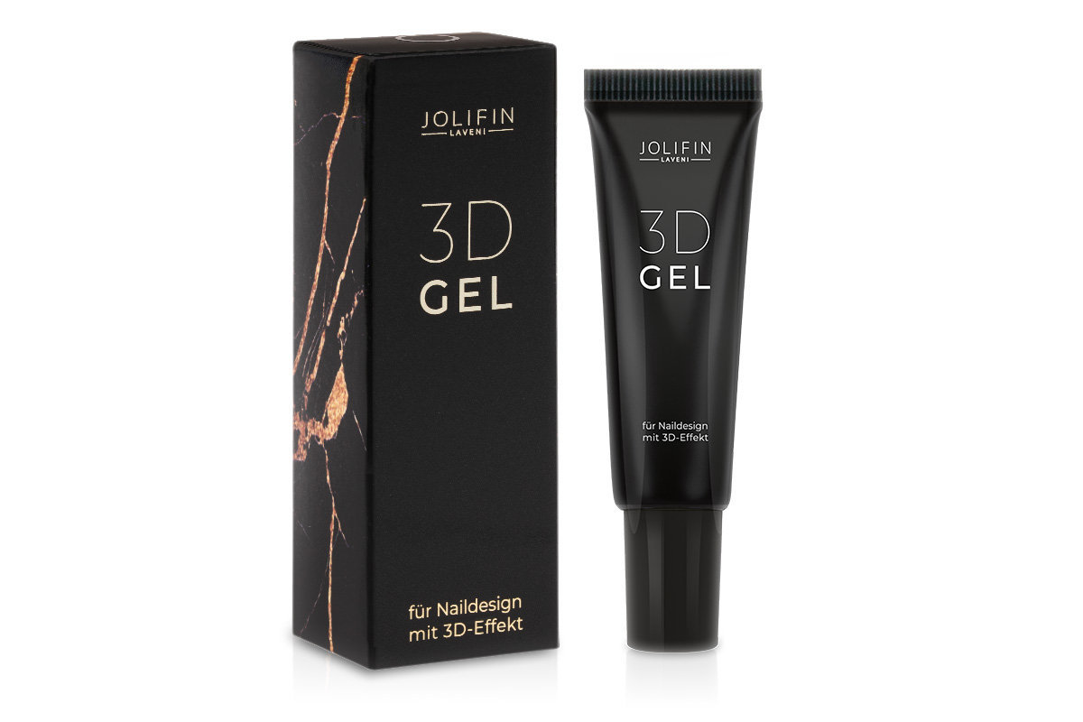 Jolifin LAVENI 3D Gel - silver 8ml