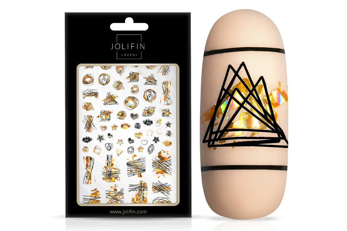 Jolifin LAVENI XL Sticker - Gold 17