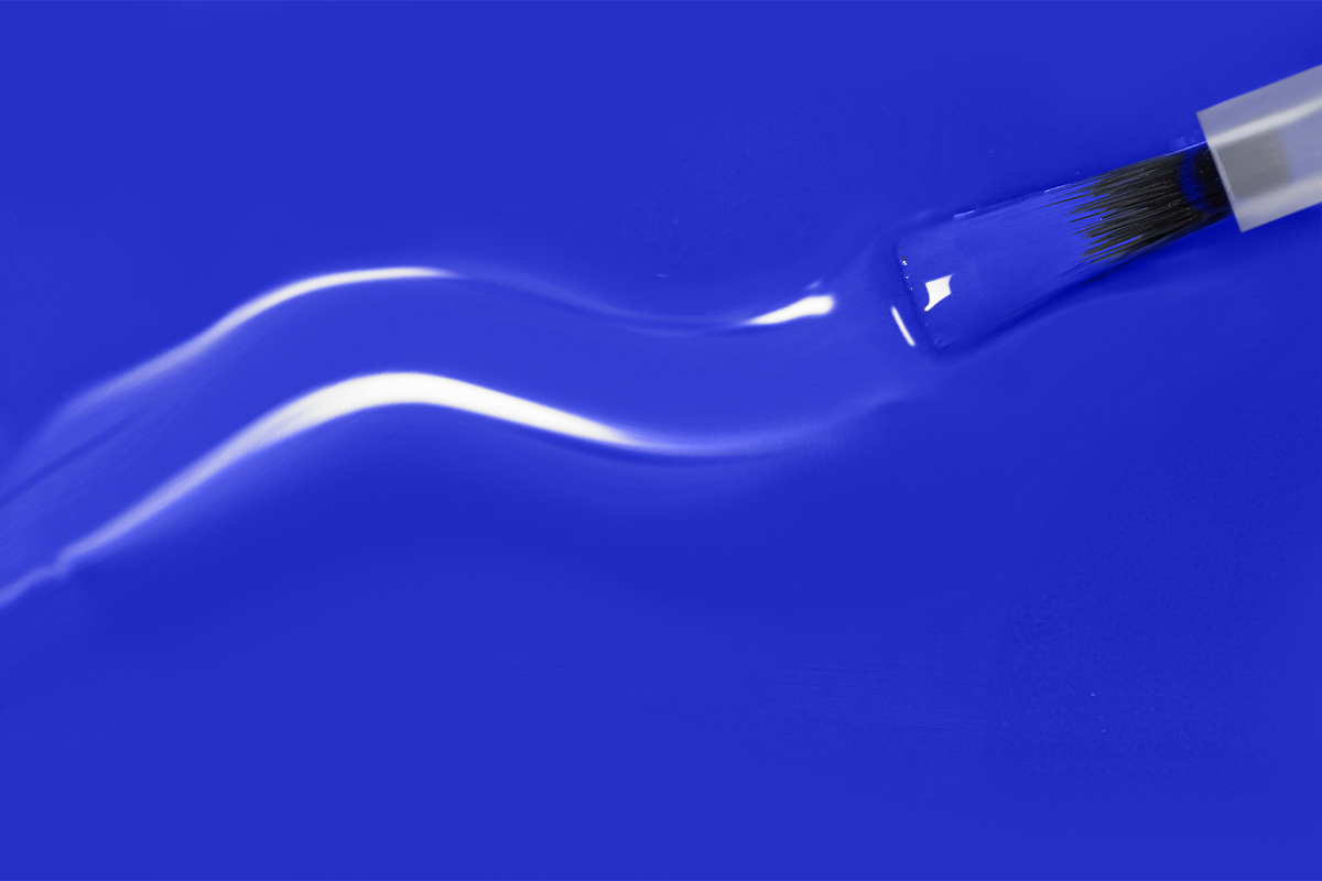 Jolifin LAVENI Shellac - electric neon-blue 10ml