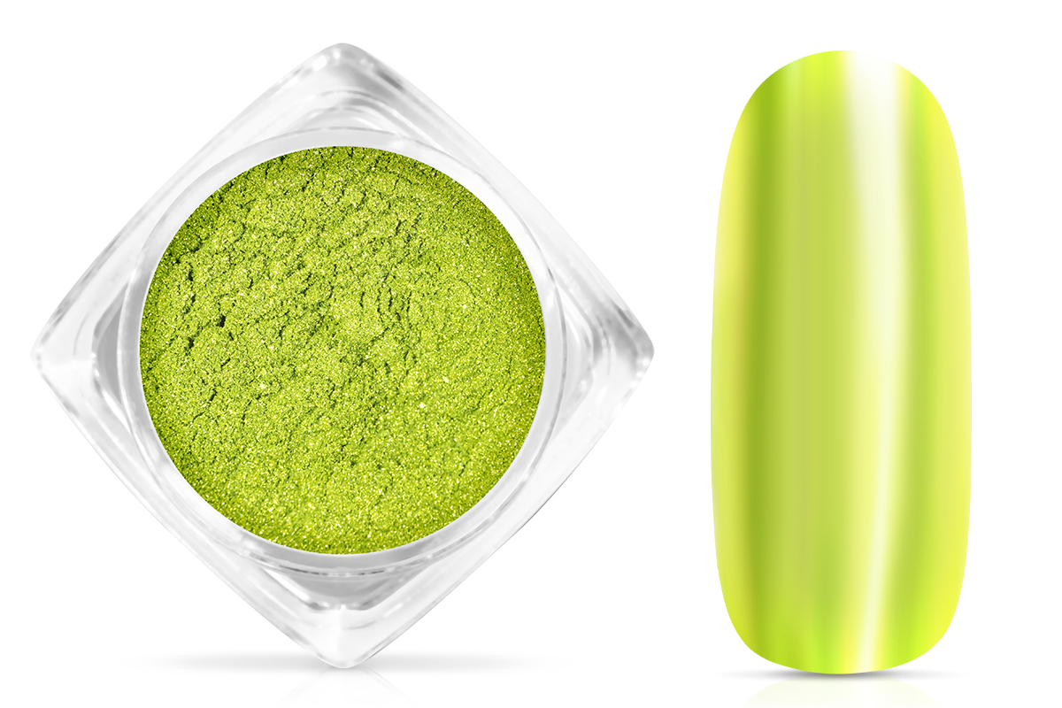 Jolifin Super Mirror-Chrome Pigment - lime green