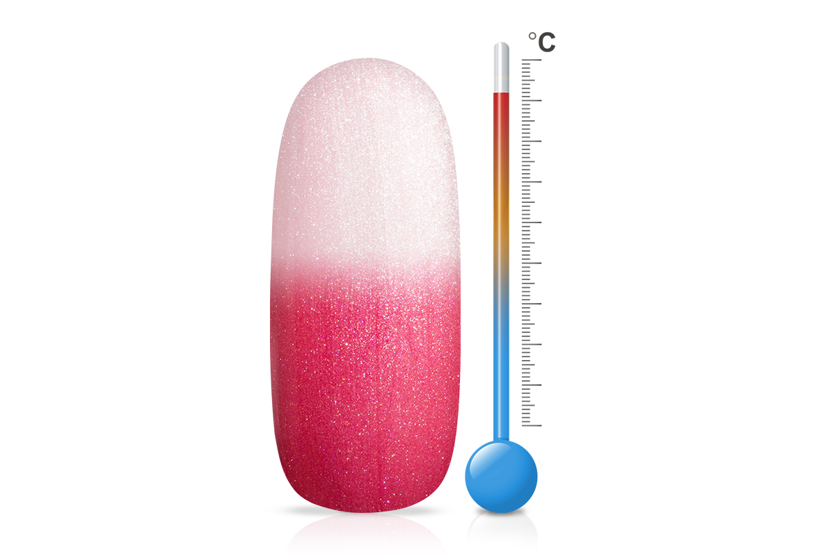 Jolifin Thermo Farbgel rot Perlmutt 5ml