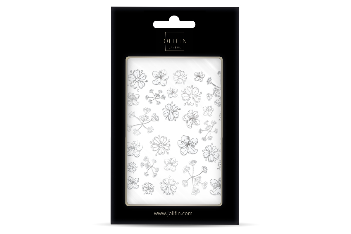 Jolifin LAVENI XL Sticker - Silver 11