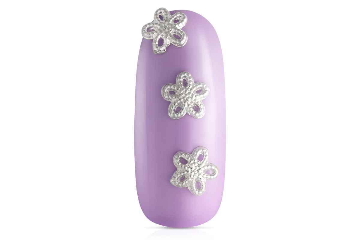 Jolifin Overlay Blümchen klein silber