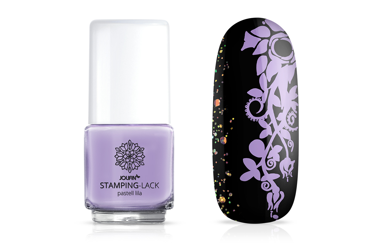 Jolifin Stamping-Lack - pastell lila 12ml