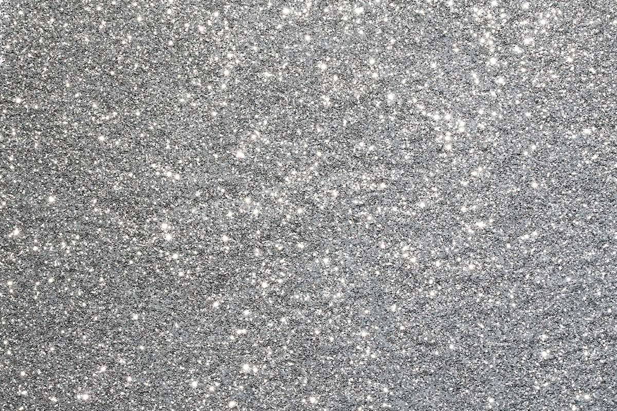 Jolifin LAVENI Diamond Dust - silver star