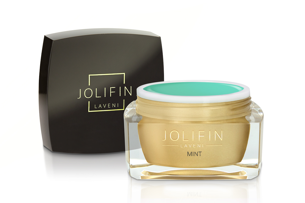 Jolifin LAVENI Farbgel - mint 5ml