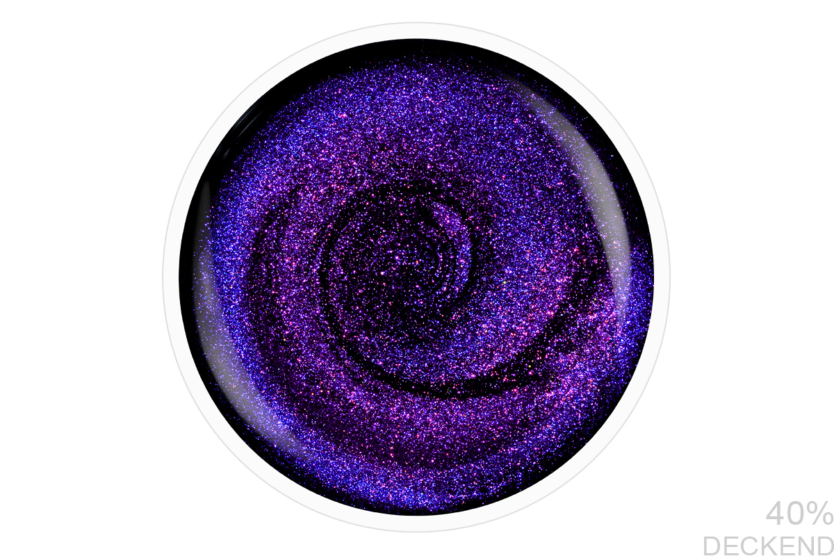Jolifin LAVENI Shellac PeelOff - Cat-Eye 9D FlipFlop galaxy 10ml