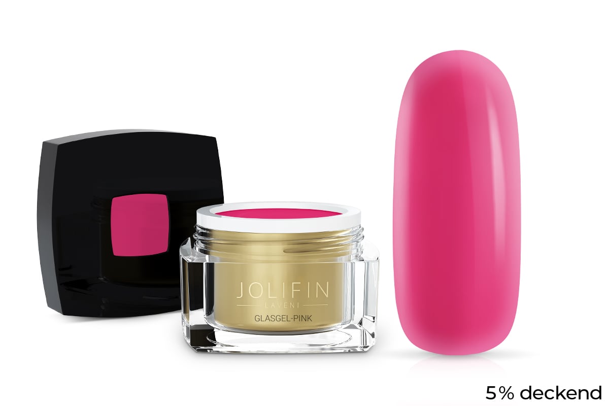 Jolifin LAVENI Glasgel - pink 5ml
