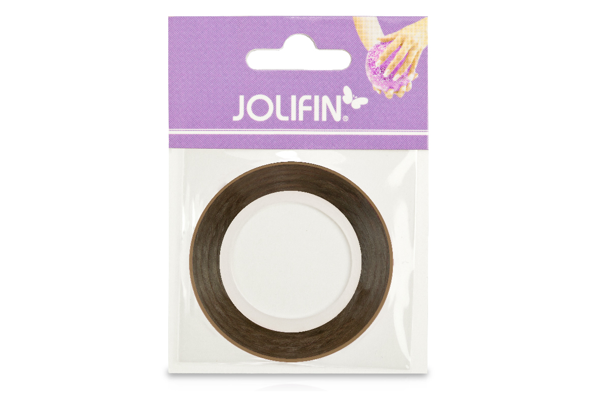 Jolifin Pinstripes hologramm braun - 2mm