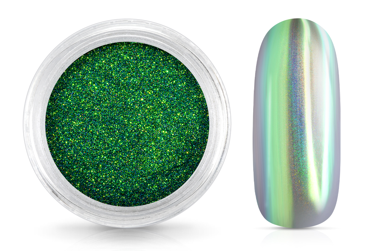 Jolifin Mirror-Chrome Pigment - FlipFlop Hologramm smaragd