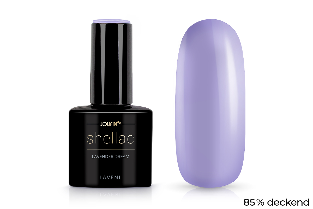 Jolifin LAVENI Shellac - lavender dream 10ml