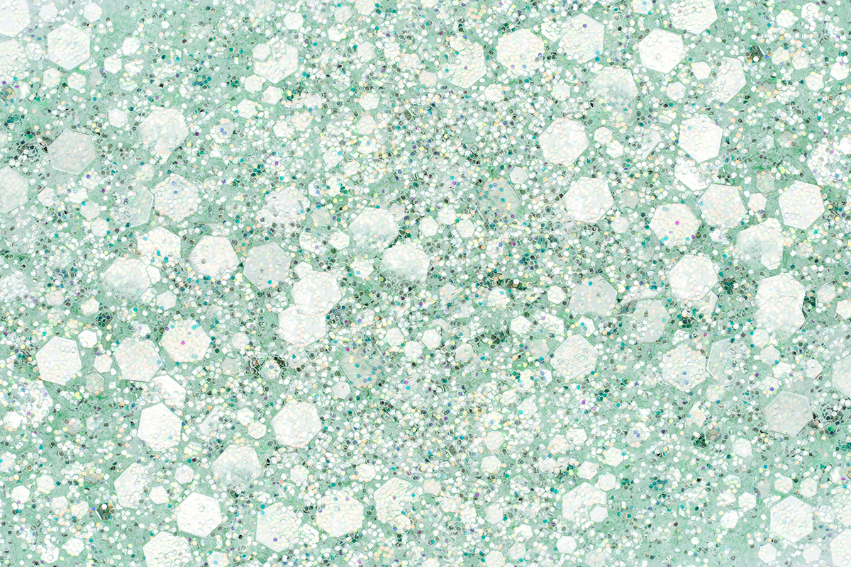 Jolifin LAVENI Crystal Glitter - mint