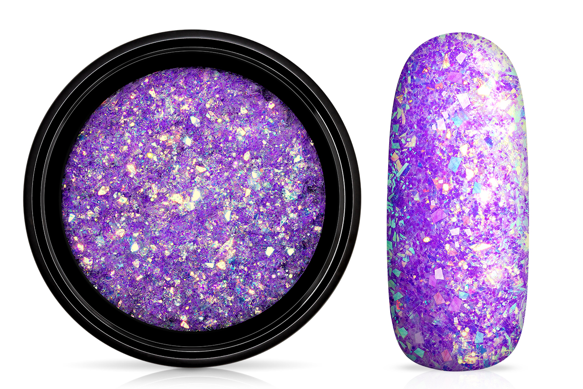 Jolifin LAVENI Mermaid Flakes Glitter - lavender