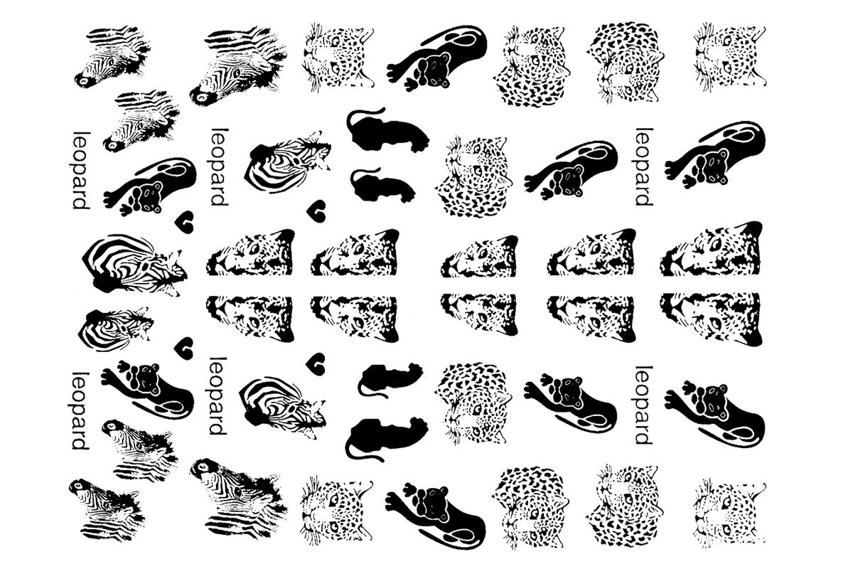 Jolifin LAVENI XL Sticker - Black Nr. 1