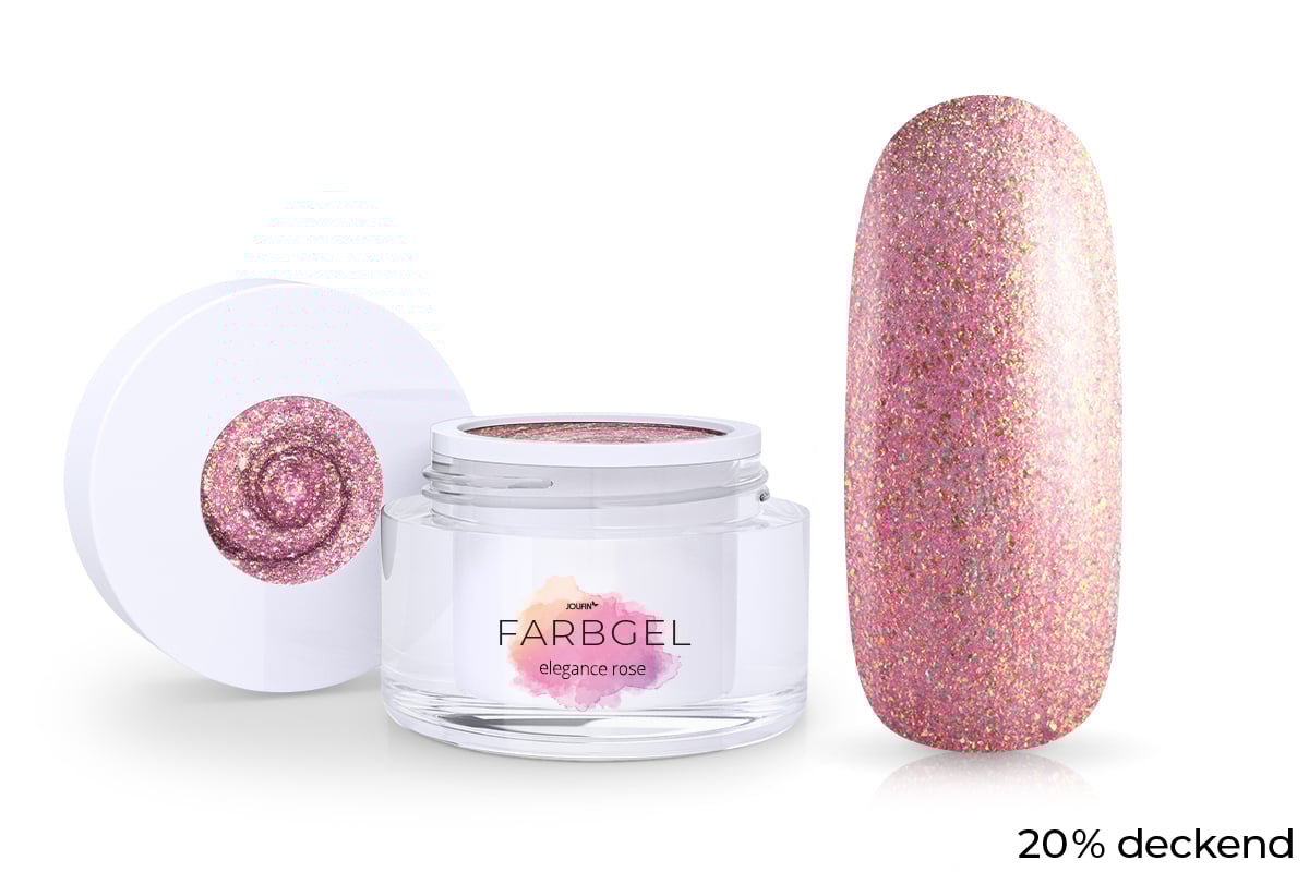 Jolifin Farbgel elegance rose 5ml
