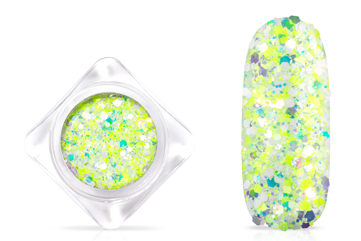 Jolifin Candy Glitter - neon-yellow