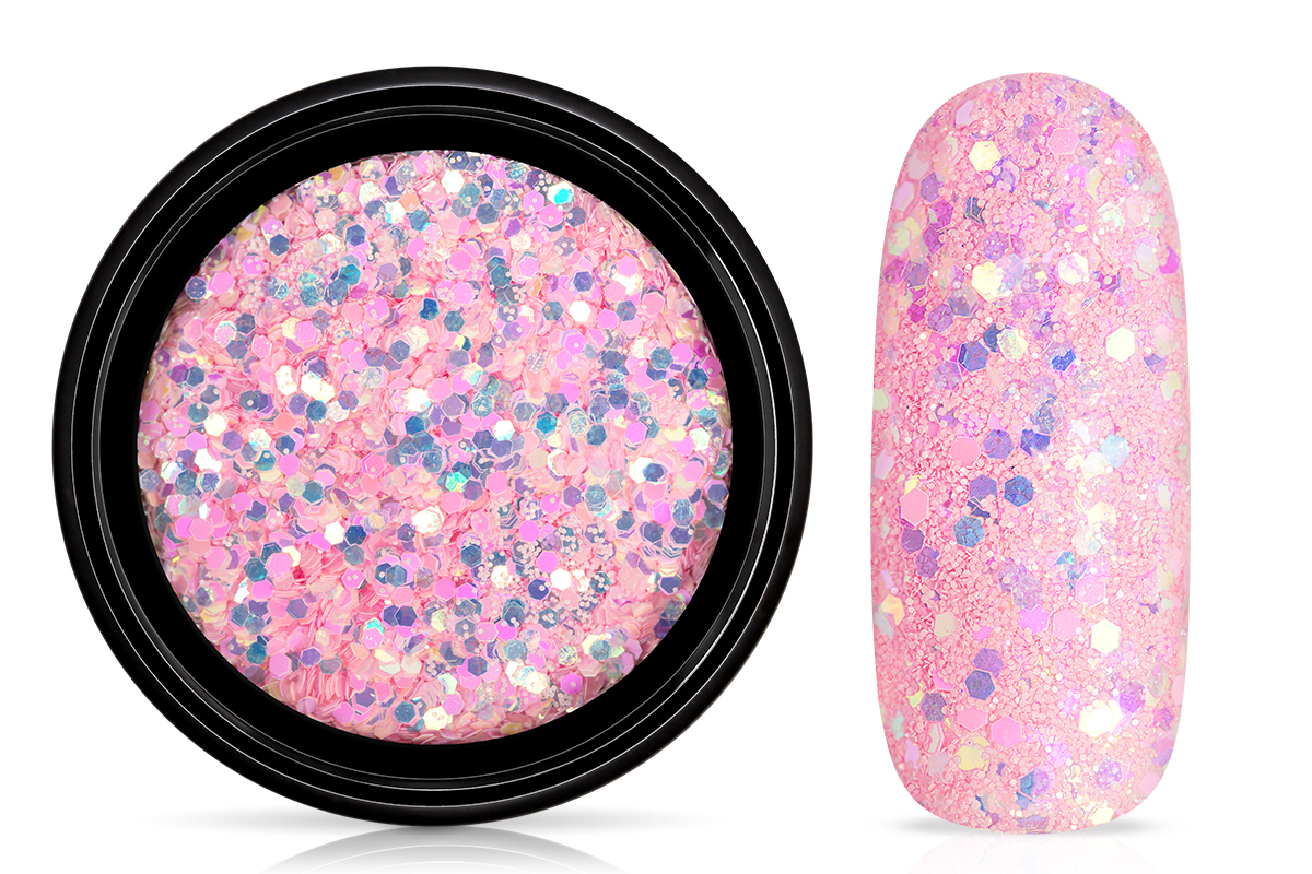 Jolifin LAVENI Mermaid Pastell Glitter - peach