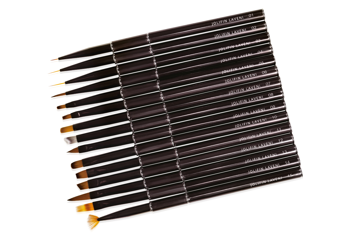 Jolifin LAVENI brush set - Professional to go